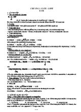 Đề cương ôn tập Hóa học 12 - Chương trình cả năm